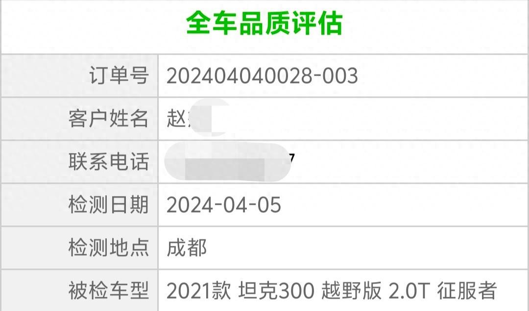 避坑必看！差點(diǎn)被“原漆”的坦克300誤導(dǎo)了
